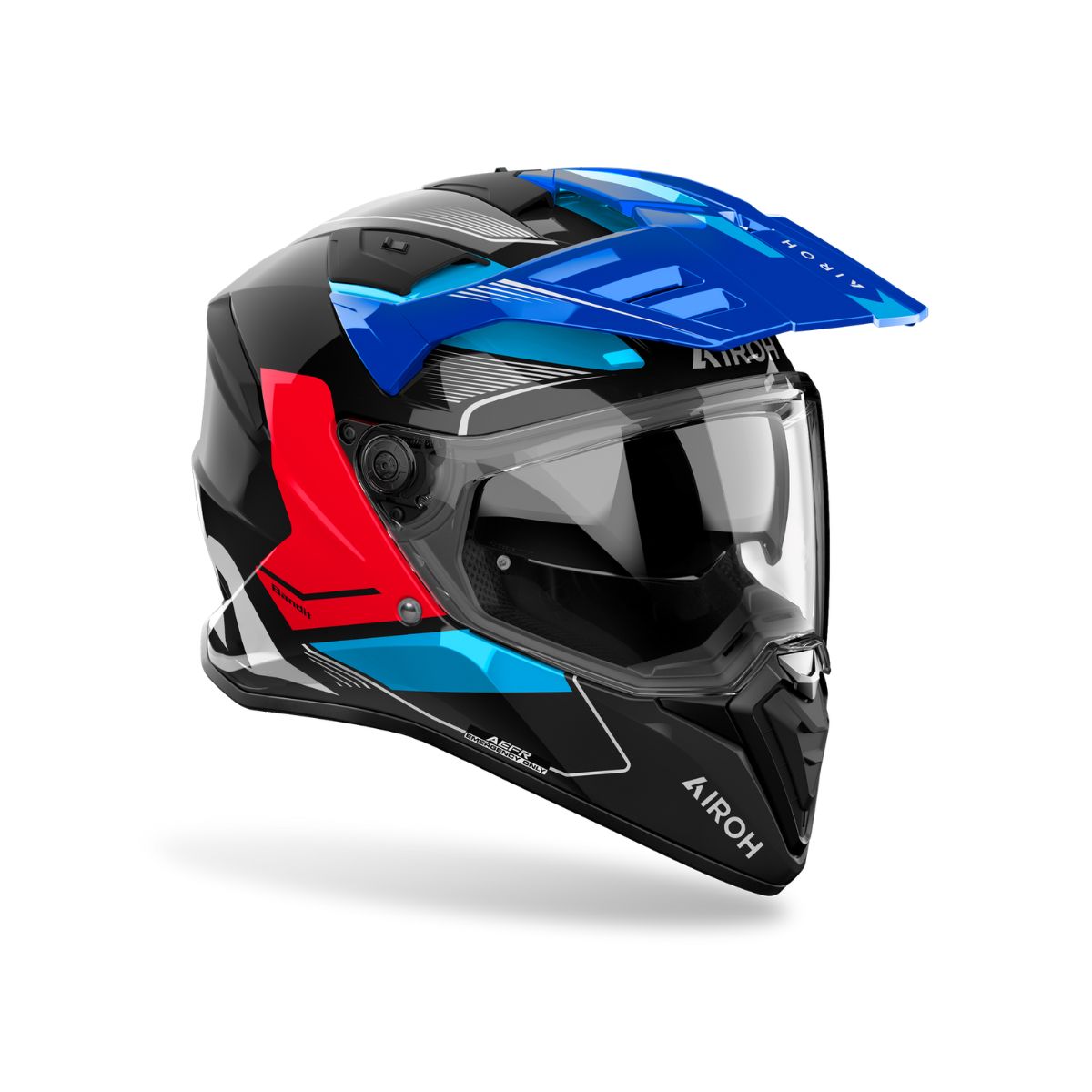 CASCO AIROH BANDIT TUNE AZUL BRILLO