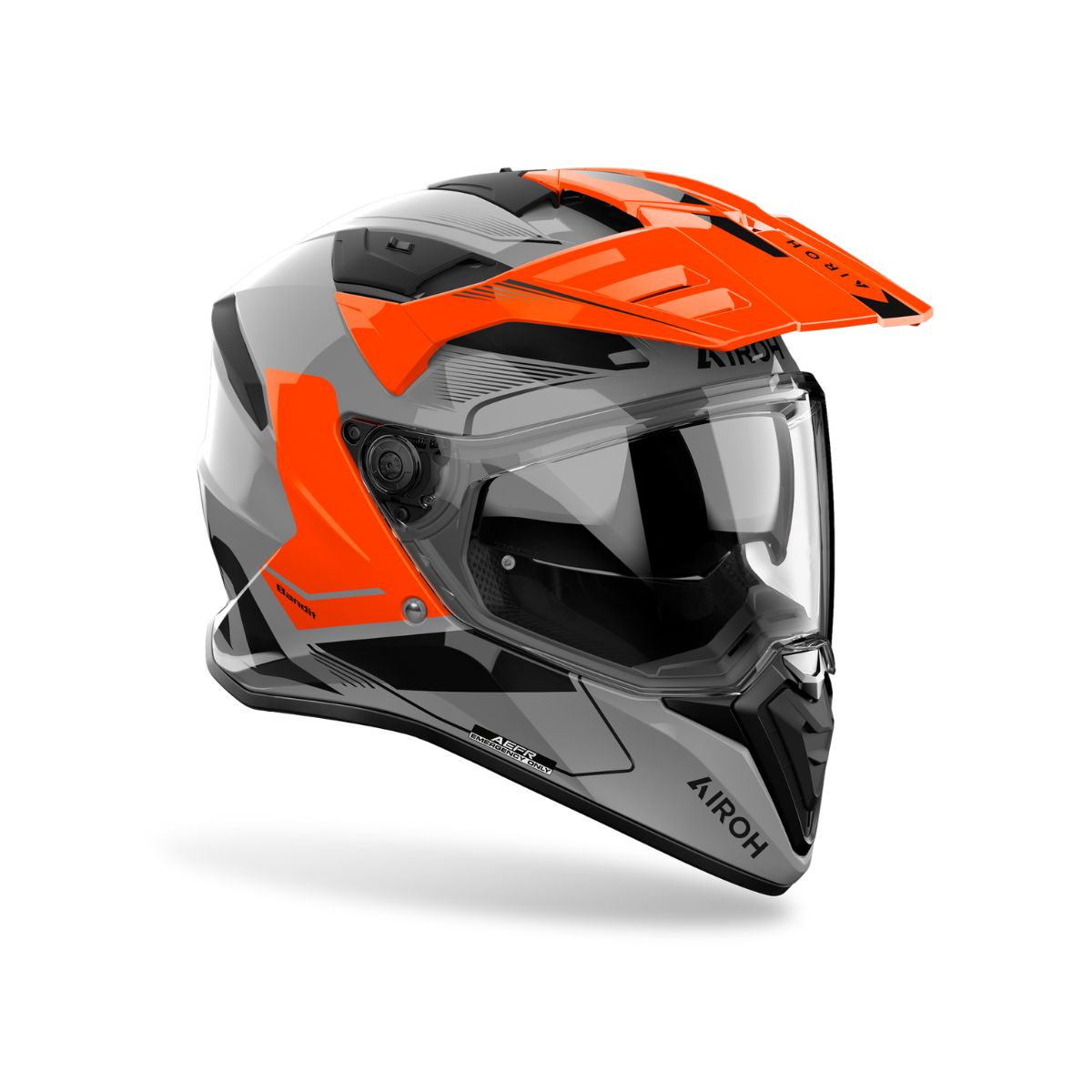 CASCO AIROH BANDIT TUNE NARANJA BRILLO