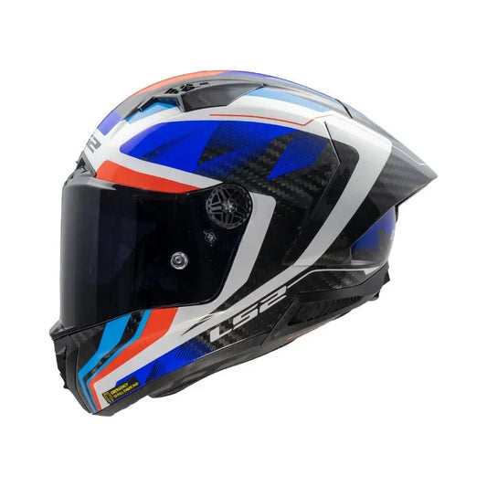 Casco LS2 FF805 THUNDER GP AERO RAUTE AZUL ROJO BRILLO