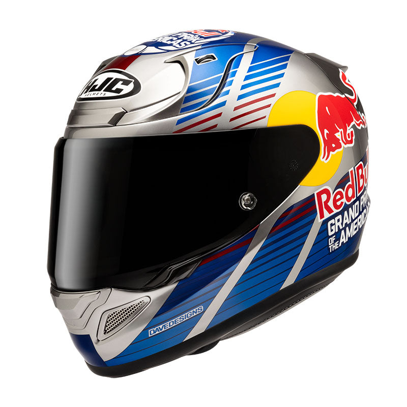 CASCO HJC RPHA-12 RED BULL AUTIN GP 2