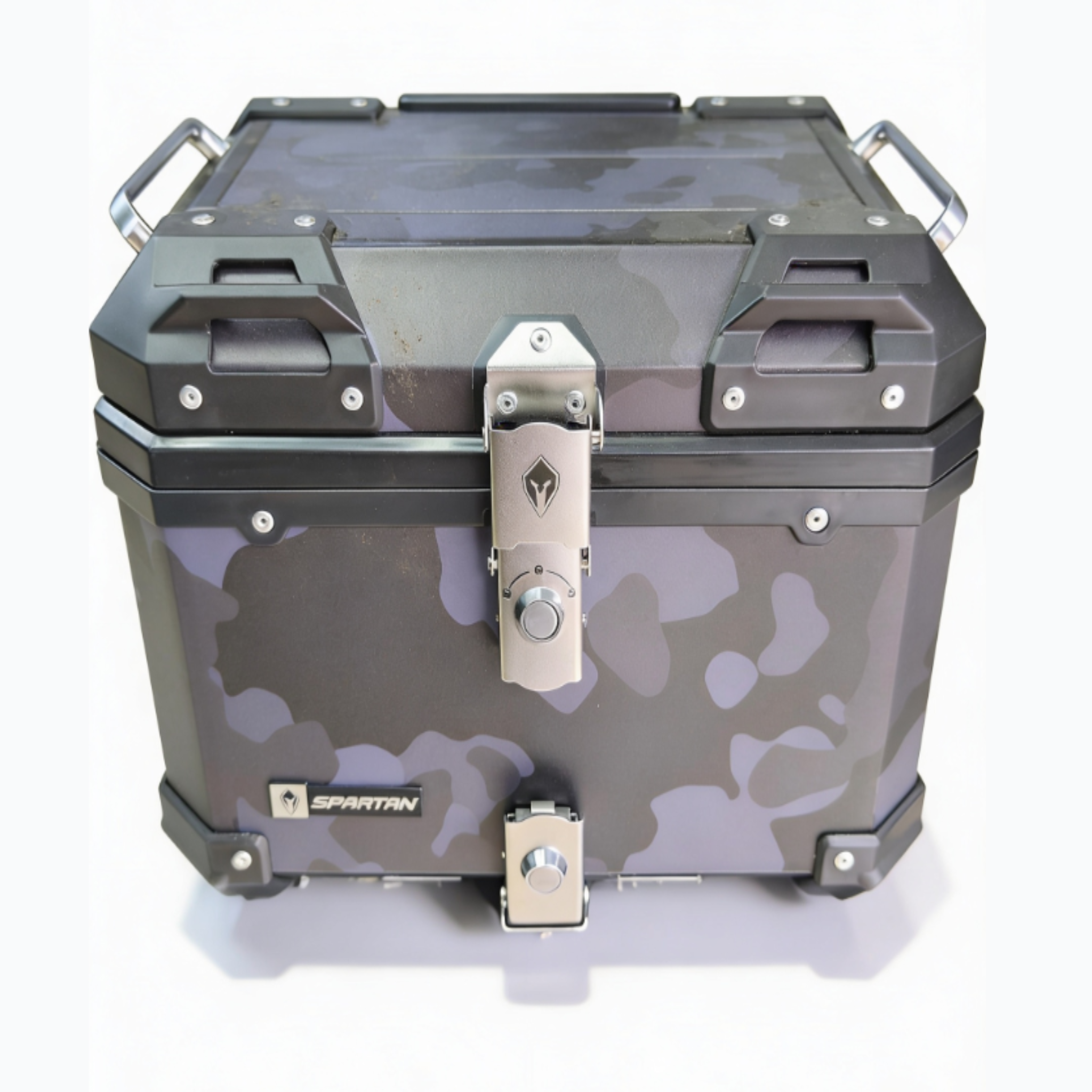 Maletero Polimero Doble Chapa 45L Spartan