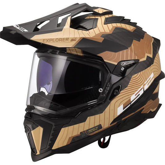 CASCO LS2 MX701 EXPLORER CARBON TRICK
