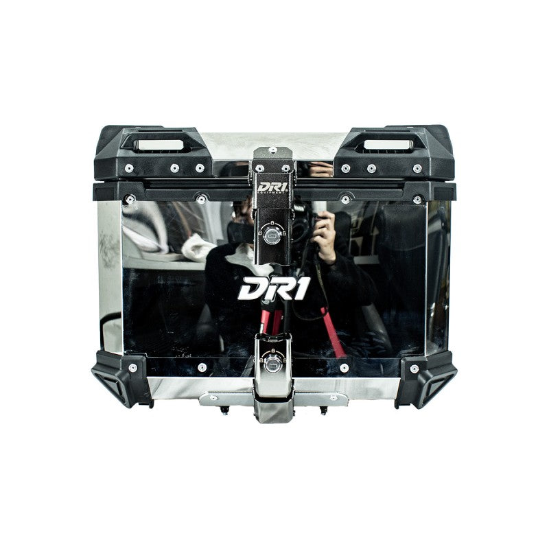 MALETERO DR1 45LT ALUMINIO TIPO ESPEJO