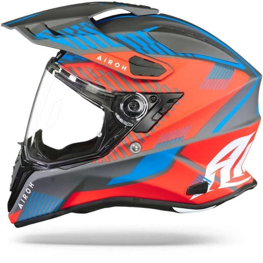 Casco AIROH COMMANDER 2 ROJO MATE